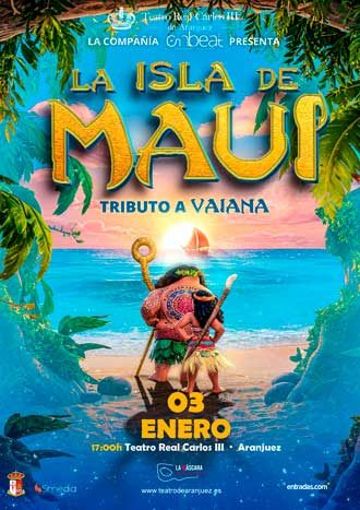 La isla de Maui, tributo a Vaiana