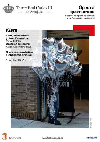 Klara - Ópera a quemarropa 2026
